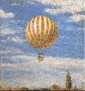 Merse, Pal Szinyei The Balloon oil painting artist